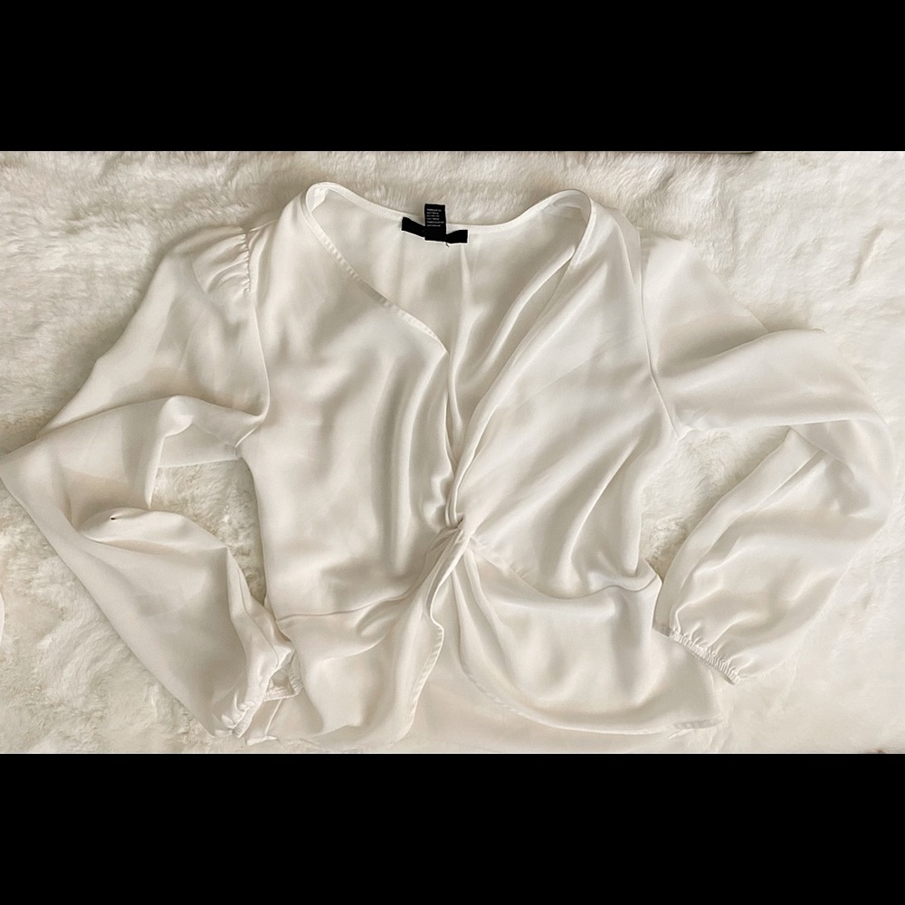 White blouse! Never worn